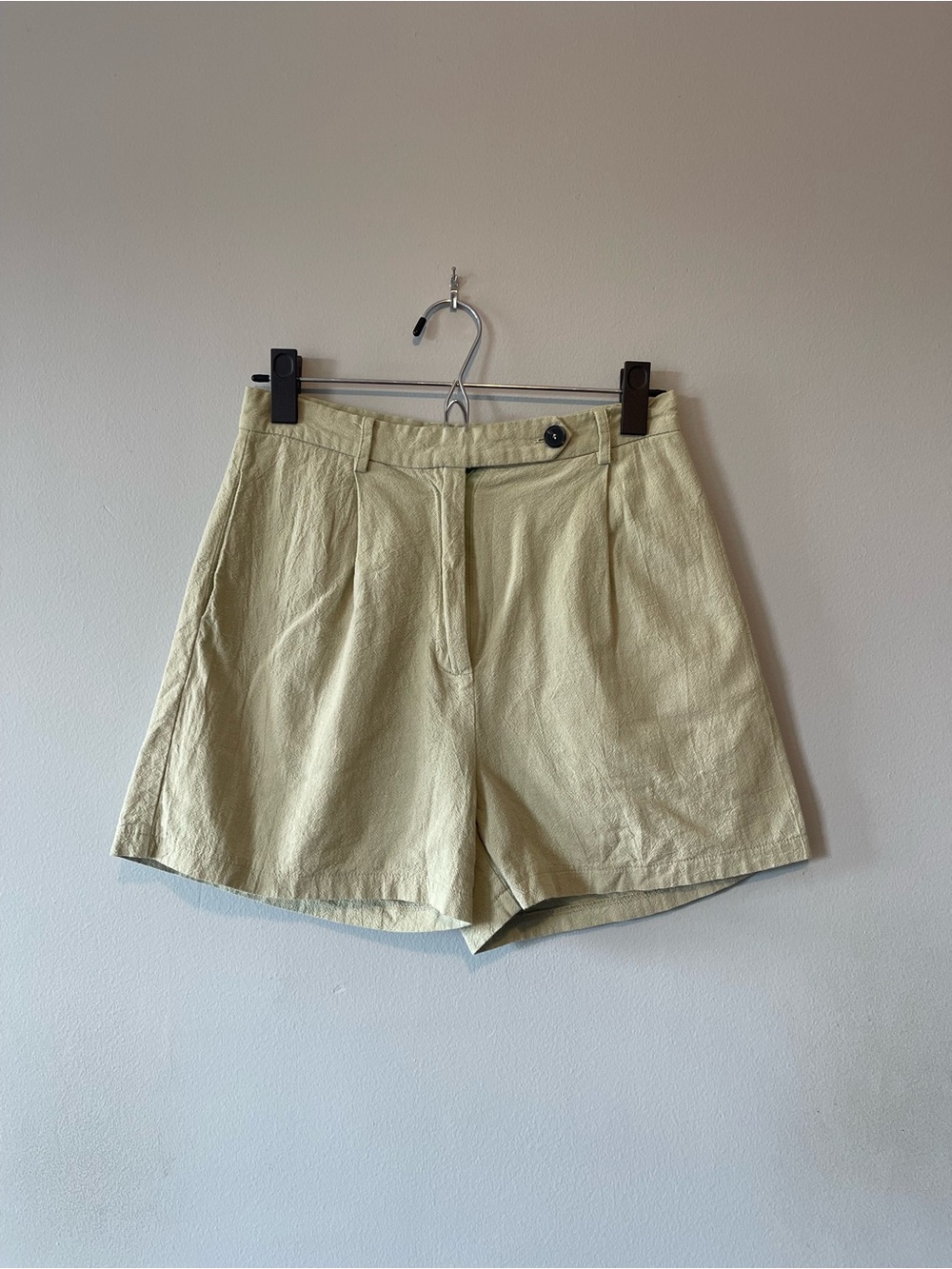 SHEIN Mint Green High-Waist Shorts